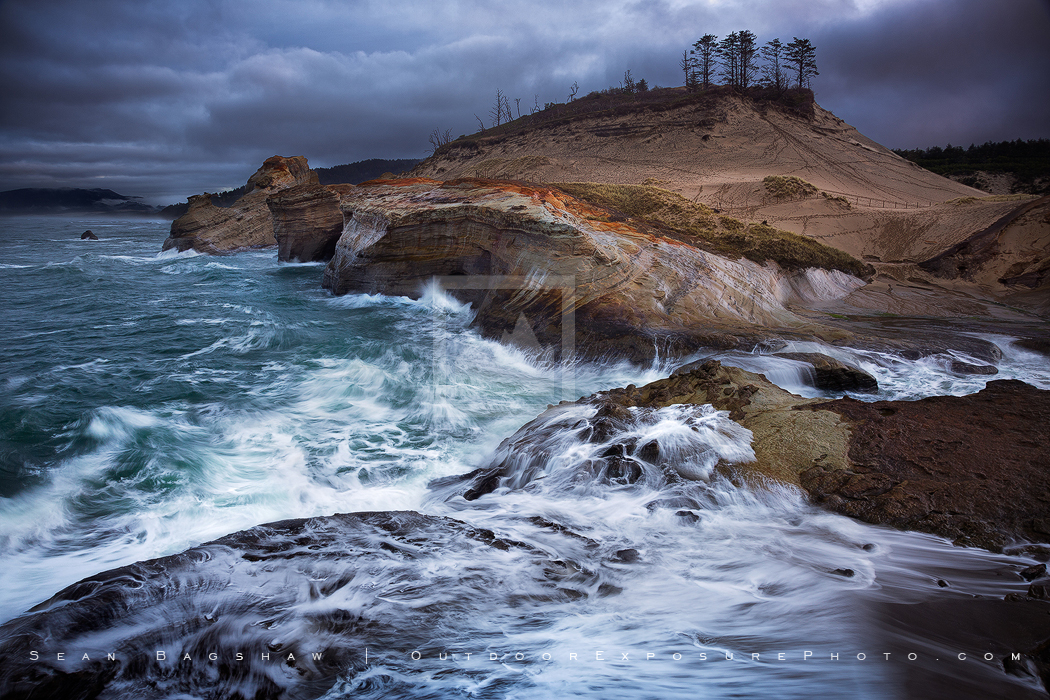 Oceans Stark Print, Kape Kiwanda, Oregon Oceans Stark Print, Kape Kiwanda, Oregon