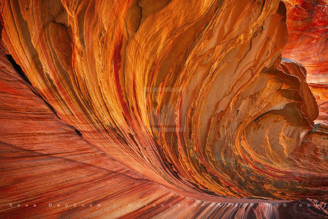 Rip Curl Print, Vermilion Cliffs National Monument, Arizona Rip Curl Print, Vermilion Cliffs National Monument, Arizona