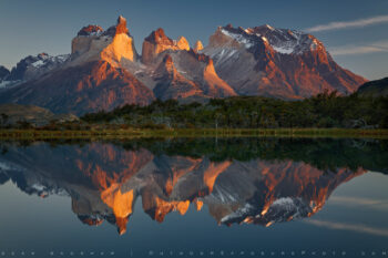 Cuernos del Paine Print, Patagonia, Chile Cuernos del Paine Print, Patagonia, Chile