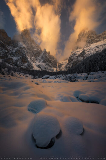 Emergence Print, Dolomites, Italy Emergence Print, Dolomites, Italy