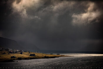 Fleeting Light Print, Faroe Islands Fleeting Light Print, Faroe Islands