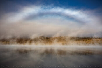 Fogbow Stock Image, Idaho Fogbow Stock Image, Idaho