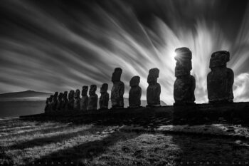 Lineage Print, Easter Island, Chile Lineage Print, Easter Island, Chile