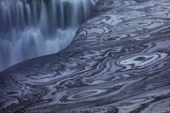 Psychedelic Dettifoss Print, Iceland Psychedelic Dettifoss Print, Iceland