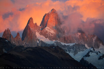 The Smoking Mountain Print, Patagonia, Argentina The Smoking Mountain Print, Patagonia, Argentina