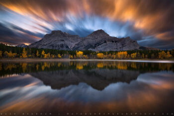 Wedge Print, Rocky Mountains, Canada Wedge Print, Rocky Mountains, Canada
