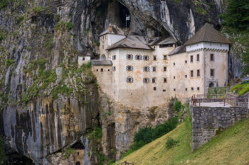 castle stock image, predjama, slovenia castle stock image, predjama, slovenia