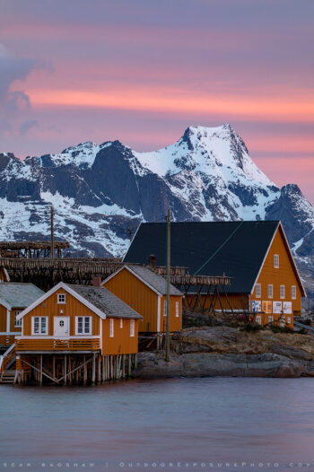 Sakrisøya stock image, Lofoten, norway Sakrisøya stock image, Lofoten, norway