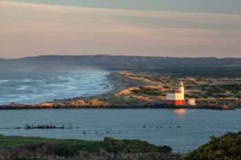 coquille river lighthouse stock image, bandon, oregon coquille river lighthouse stock image, bandon, oregon