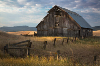 Palouse barn Stock Image, Palouse Region, Washington Palouse barn Stock Image, Palouse Region, Washington