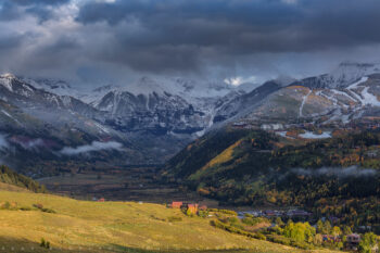 early winter 2 stock image, telluride, colorado early winter 2 stock image, telluride, colorado