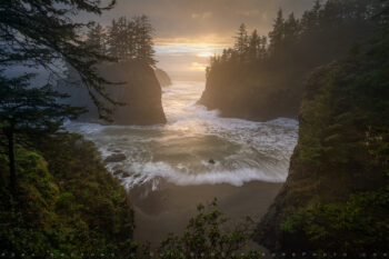 Emerald Cove Print, Brookings, Oregon Emerald Cove Print, Brookings, Oregon