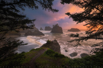 Secret Window Print, Southern Oregon Coast Secret Window Print, Southern Oregon Coast