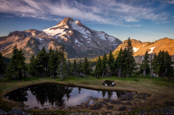 Mount Jefferson 2 Stock Image, Mt. Jefferson Wilderness, Oregon Mount Jefferson 2 Stock Image, Mt. Jefferson Wilderness, Oregon