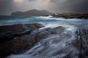 Stormy Irish Coast Stock Image, Ireland
