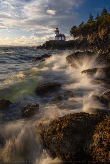 Lime Kiln Lighthouse Print, Washington Lime Kiln Lighthouse Print, Washington